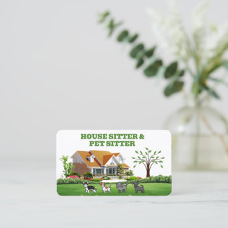 Huisoppasser & Huisdieroppasser Visitekaartje