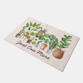 Huisplant Waterverf Quote Deurmat (Schuin)