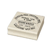 Huisraad Winkel Rubber Stempel (Stempel)