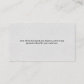 Huisrenovatie Gereedschap | Aannemer Visitekaartje (Achterkant)