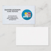 Huisreparatie | Bouwvakker Visitekaartje (Voorkant / Achterkant)