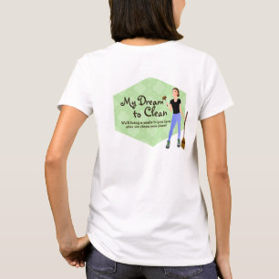 Huisschoonmaakdienst logo shirten t-shirt