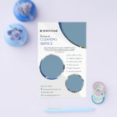 Huisschoonmaakservice Zakelijke flyers (Enkel)