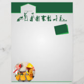 Huisservices Flyer Sjabloon (Achterkant)