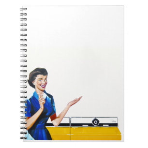 Huisvrouw en New Washer Notitieboek