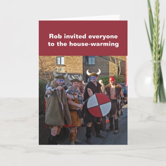 Huiswarmingskaart Kaart (Voorkant)