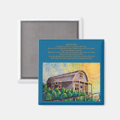 huiszegen magneet (Voorkant / Achterkant)