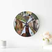Huit chevaux triangle, horloge murale (Maison)