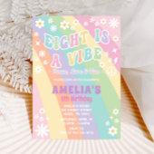 Huit est une invitation à l'anniversaire vibe