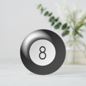 Huit invitations de partie de cercle de thème de (Debout devant)