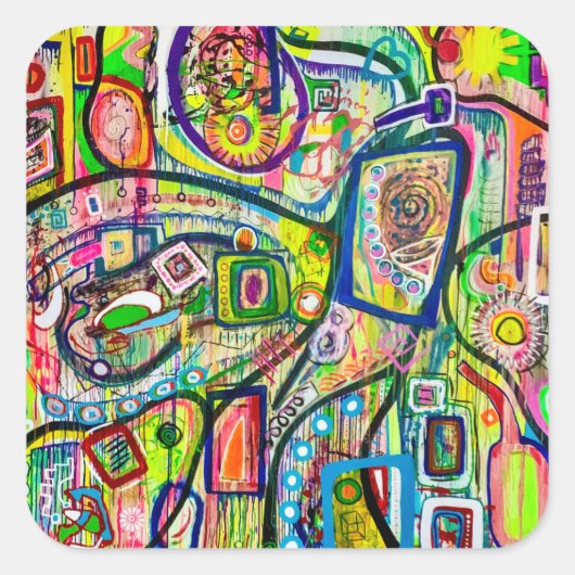 Huit Stickers Martinis (Devant)