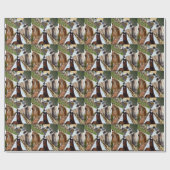 Huit Triangles Cheval, Papier Cadeau (Plat)