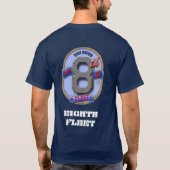 Huitième version 2 de T-shirt de flotte (Dos)