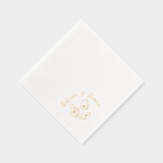 Huîtres Nautiques Main tiré Mariage funky (Droite)