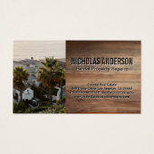 Huizen aan de kust visitekaartje (Voorkant)