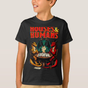 Huizen En Mensen Grappig Tafelblad Rpg Dobbelspel T-shirt