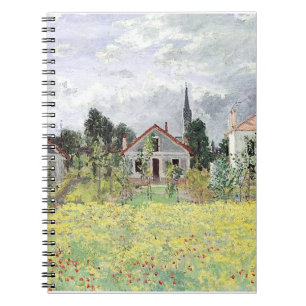 Huizen in Argenteuil Claude Monet Notitieboek