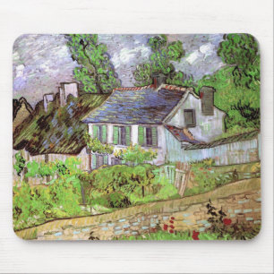 Huizen in Auvers van Vincent van Gogh Muismat