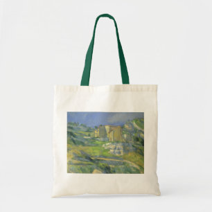 Huizen in de Provence van Paul Cezanne, Vintage Ar Tote Bag