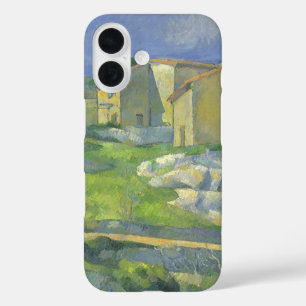 Huizen in de Provence van Paul Cezanne, Vintage Ku iPhone 16 Hoesje