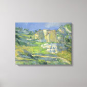Huizen in Provence van Paul Cezanne,  kunst Canvas Afdruk (Voorkant)