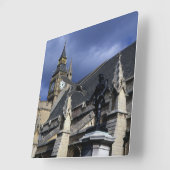 Huizen van het Parlement Londen Vierkante Klok (Hoek)