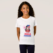 Hula Americana Patriottische Firecracker T-shirt (Voorkant volledig)