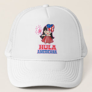 Hula Americana Trucker Hoed Trucker Pet
