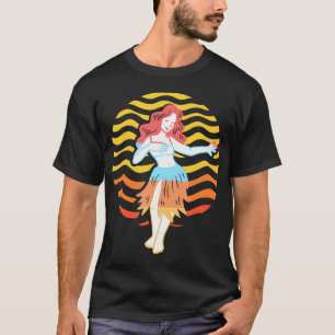 Hula Dance Hawaii Hula Dancer Hawaiian Girl Aloha T-shirt