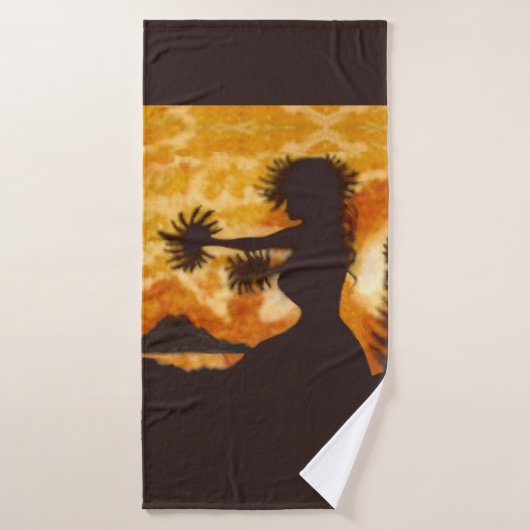 Hula Dancer (Serviette de bain)