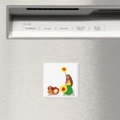 Hula Dancer avec son aimant Hawaiian Instruments (In Situ (Lave-vaisselle))