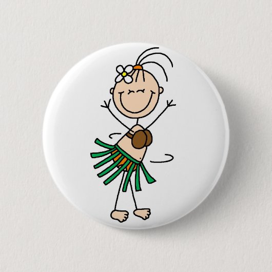 Hula Dancer Button (Voorkant)