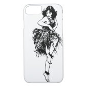 Hula Dancer iPhone 7/8 Phone Case (Achterkant)