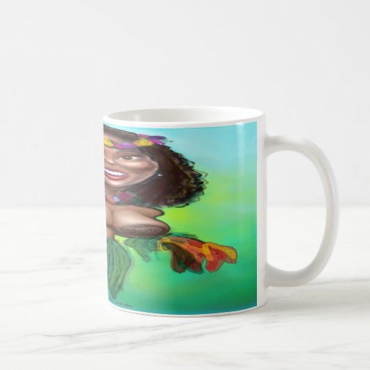 Hula Dancer Koffiemok (Rechts)