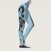 Hula Dancer Leggings Art Original (Droite)