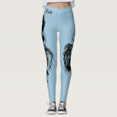 Hula Dancer Leggings Art Original (Devant)