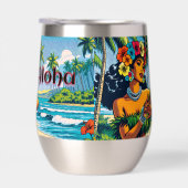 Hula Dancer sur les îles Hawaiiennes Aloha (Droite)