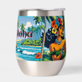 Hula Dancer sur les îles Hawaiiennes Aloha (Gauche)