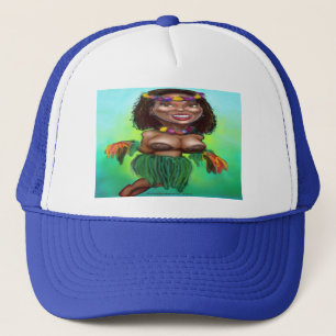 Hula Dancer Trucker Pet