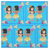 Hula Dancers Imprimer Sur Tissu (Échantillon)