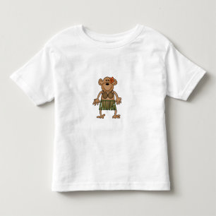 Hula Dancing Monkey Kinder Shirts