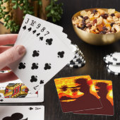 Hula danser pokerkaarten (Insitu)