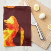 Hula Danser Theedoek (Quarter Fold)