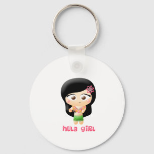 Hula Girl Sleutelhanger