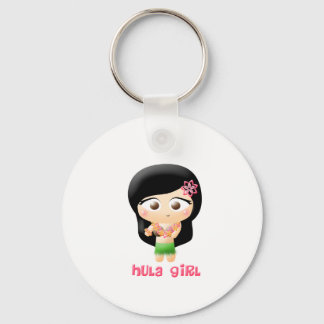 Hula Girl Sleutelhanger