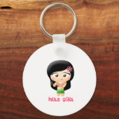 Hula Girl Sleutelhanger (Voorkant)