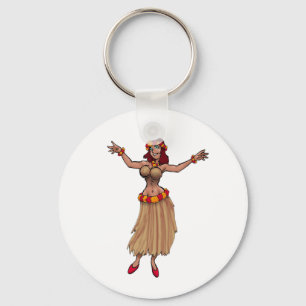 Hula Girl Sleutelhanger
