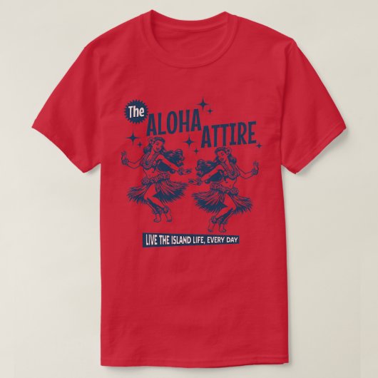 Hula Girl TShirt (Design devant)