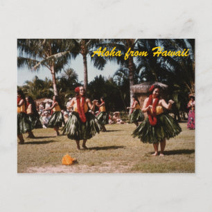 Hula Girls Briefkaart