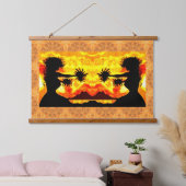 Hula Girls Hangend Wandkleed (Slaapkamer)